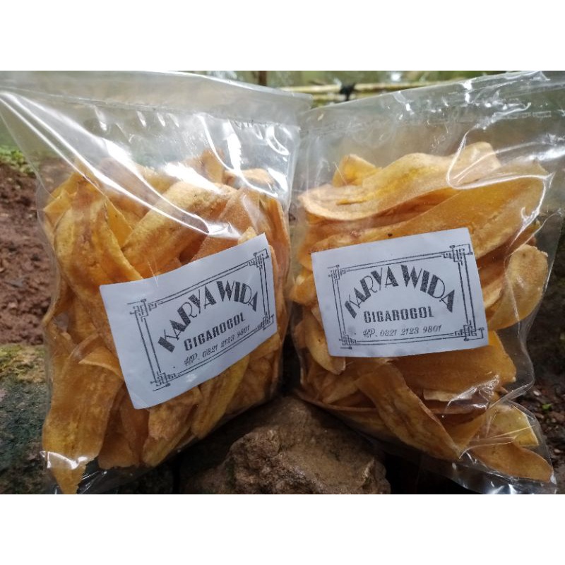 

Keripik pisang gurih enak renyah