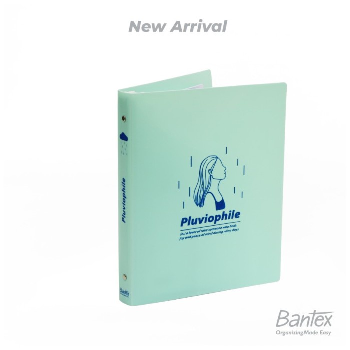 

BANTEX MULTIRING BINDER TRENDY B5 26 RING 25 MM PLUVIOPHILE 3326 76