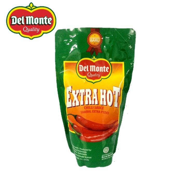 

Delmonte Saus Extra Hot Chilli Pouch 1000 gr