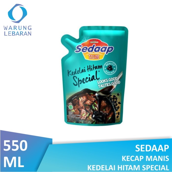 

Sedaap Kecap Manis Kedelai Hitam Special 550ml