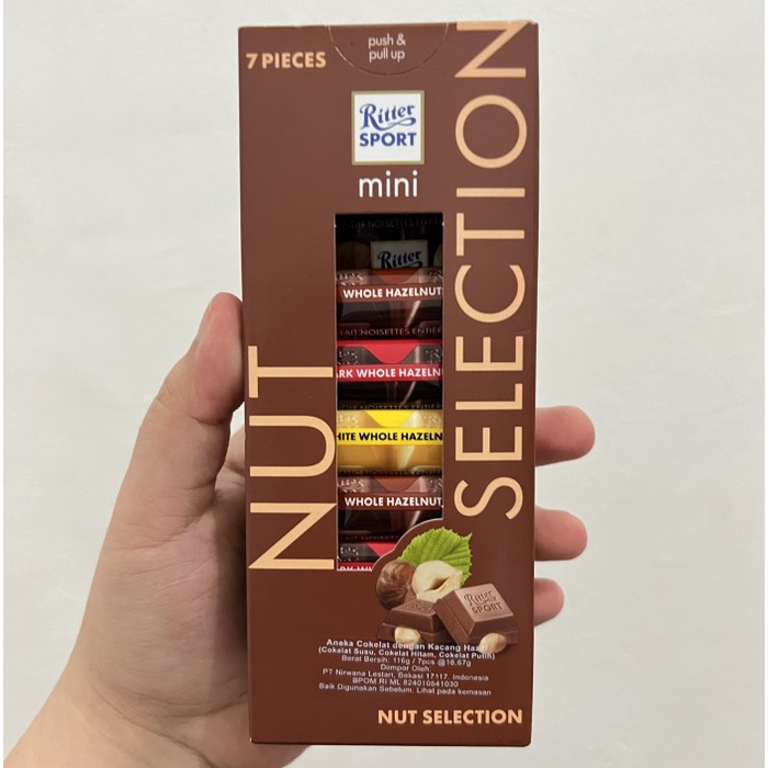 

Widyatmogrosir - Snack Import Coklat Ritter Sport Mini Nuts Selection