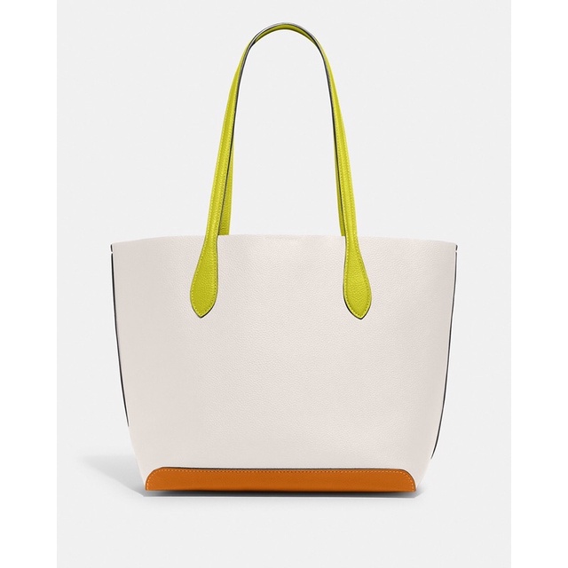 Coach Tote In Colorblock (CA097)