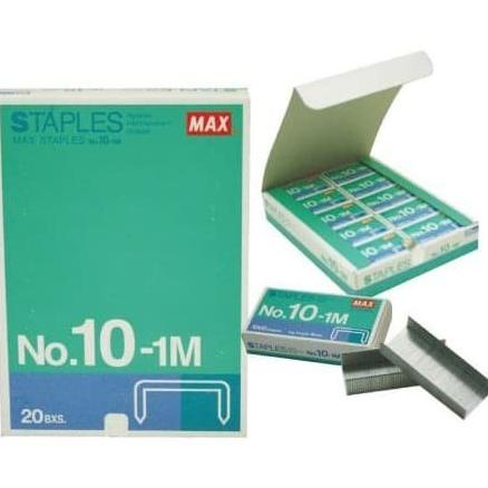 

Isi Staples MAX No.10-1M / PAK isi 20 dus kecil