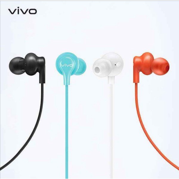 HANDSFREE HEDSET VIVO ORIGINAL HP2033 EARPHONE VIVO ORIGINAL HEADSET VIVO ORI