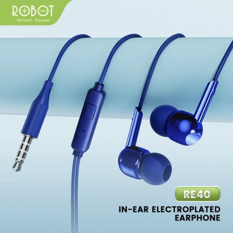 Robot RE40 Wired Earphones