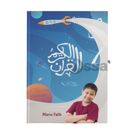 (GRATIS CUSTOM NAMA+FOTO) AlQur'an Custom - AlQuran Anak Ukuran A5 &amp; A4 UNTUK HADIAH TERBAIK