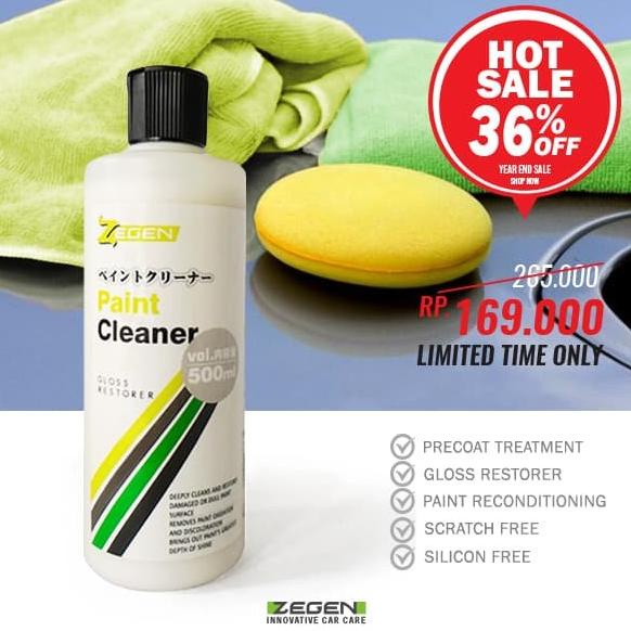 ZEGEN PAINT CLEANER/ PRECOAT TREATMENT/ SEBELUM COATING CAT BODY MOBIL