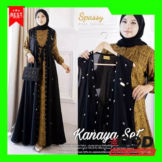 Gamis Wanita Terbaru 2022 Dress Syari Murah Buju Muslim Wanita Sari Games Jumbo Mewah Gamis Remaja I