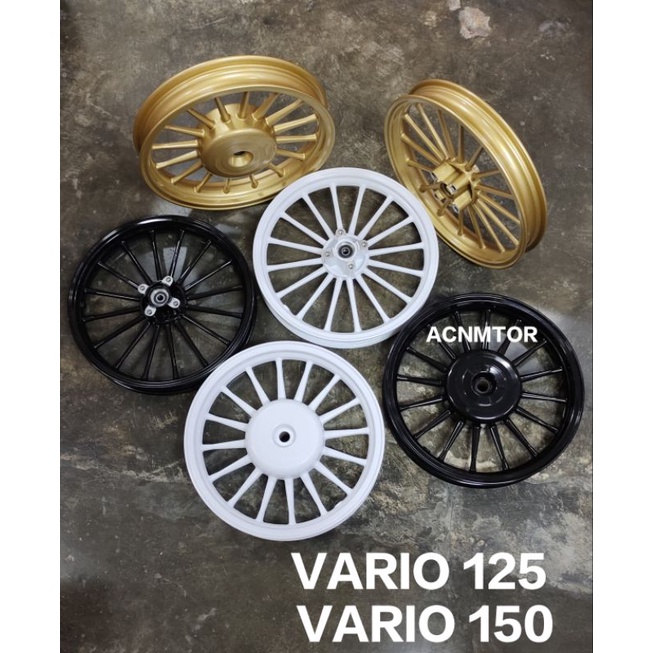 VELG/PELAK PELEK V ROSSI ANDONG PALANG 16 VARIO125/150 VARIO 125 NEW VARIO 150 NEW RING 14×160/185/V