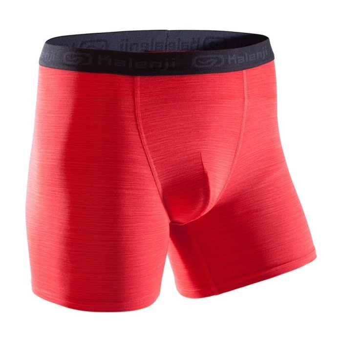 Celana Boxer Lari Celana Dalam Pria Kalenji Red