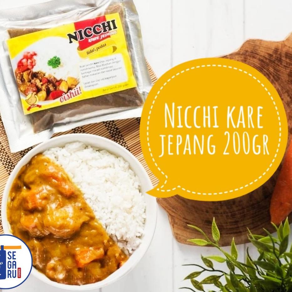 

7.7 FLASH SALE NICCHI Bumbu Kare Jepang | Japanese Curry Paste 200 gr - Halal