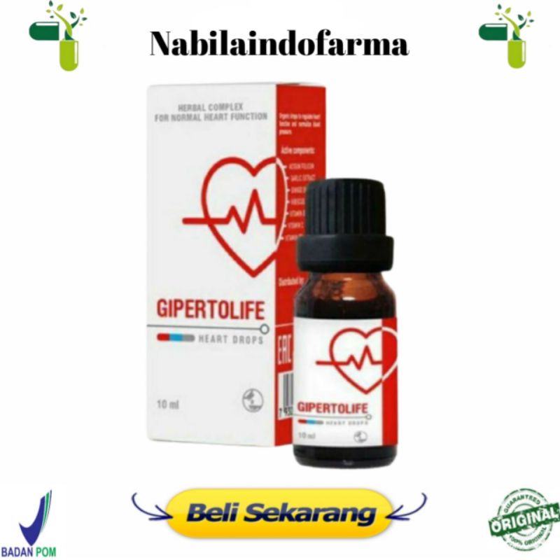 GIPERTOLIFE ASLI ORIGINAL OBAT MENORMALKAN HIPERTENSI ASLI ORIGINAL