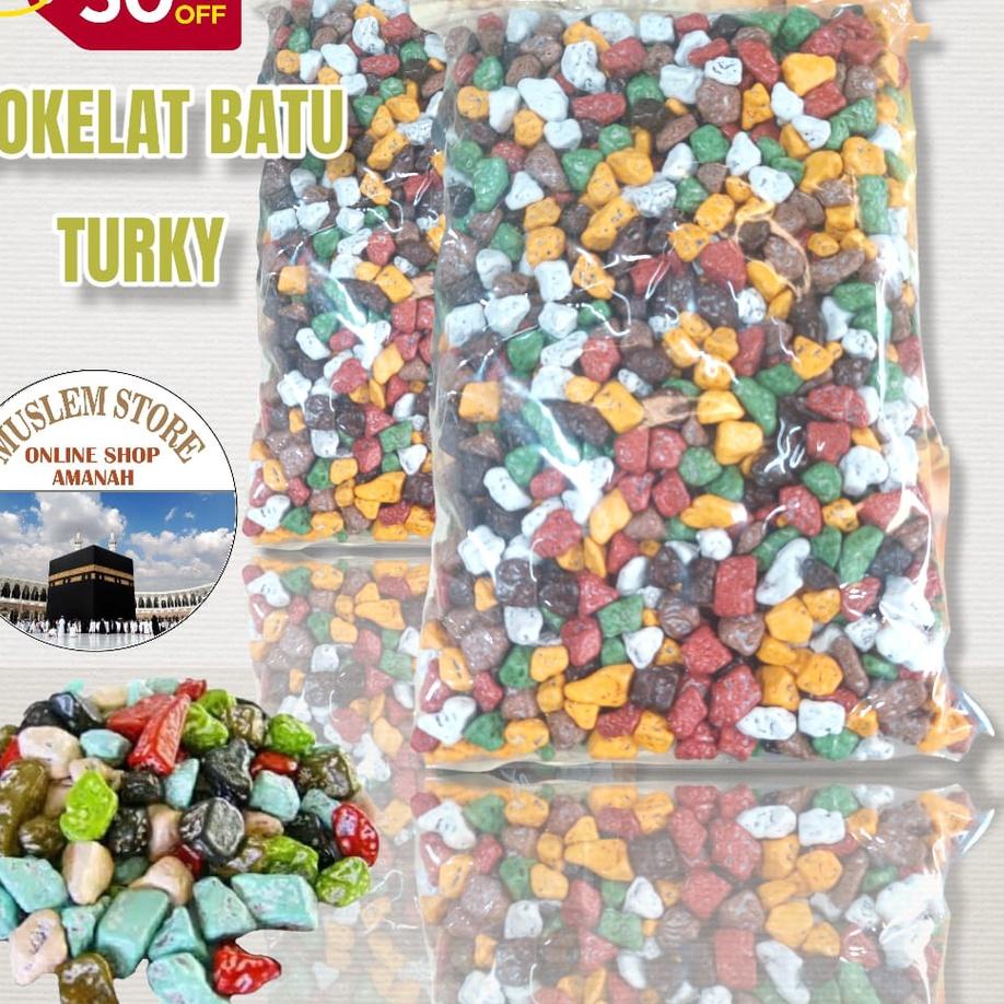 

BAYAR DITEMPAT✔️coklat batu /krikil dari turky 1kg|SQ5