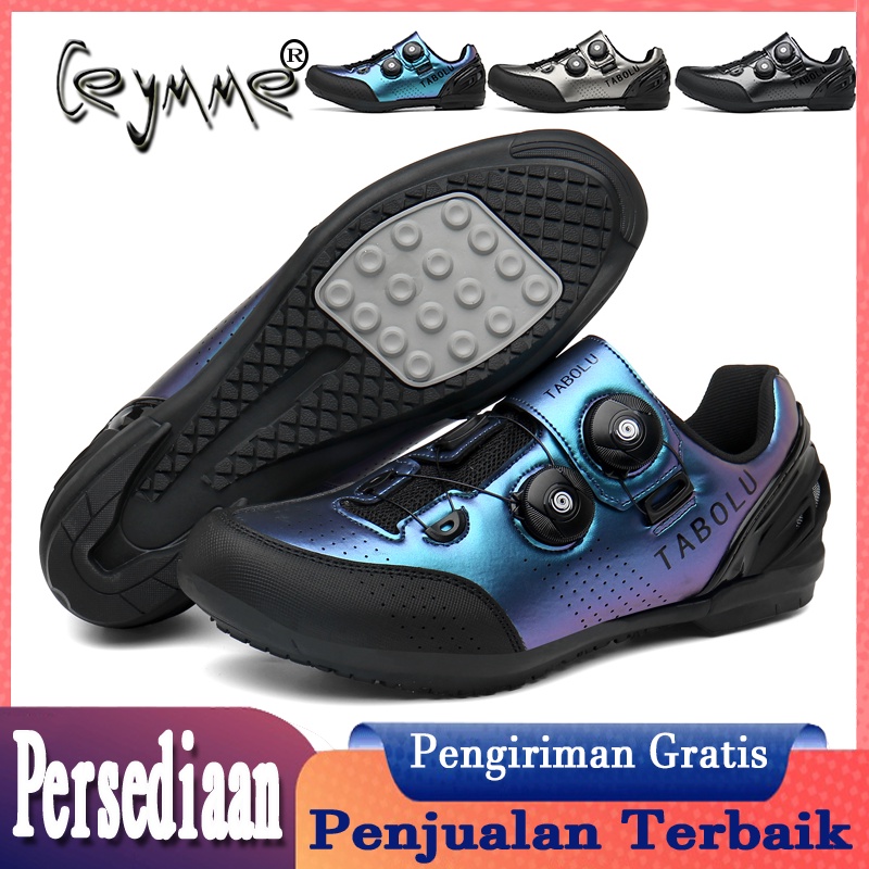 【Tersedia】Sepatu Sepeda Roadbike Non Cleat Murah Cleat Pedal Sepatu Mtb Non Cleat Sepatu Sepeda Pria