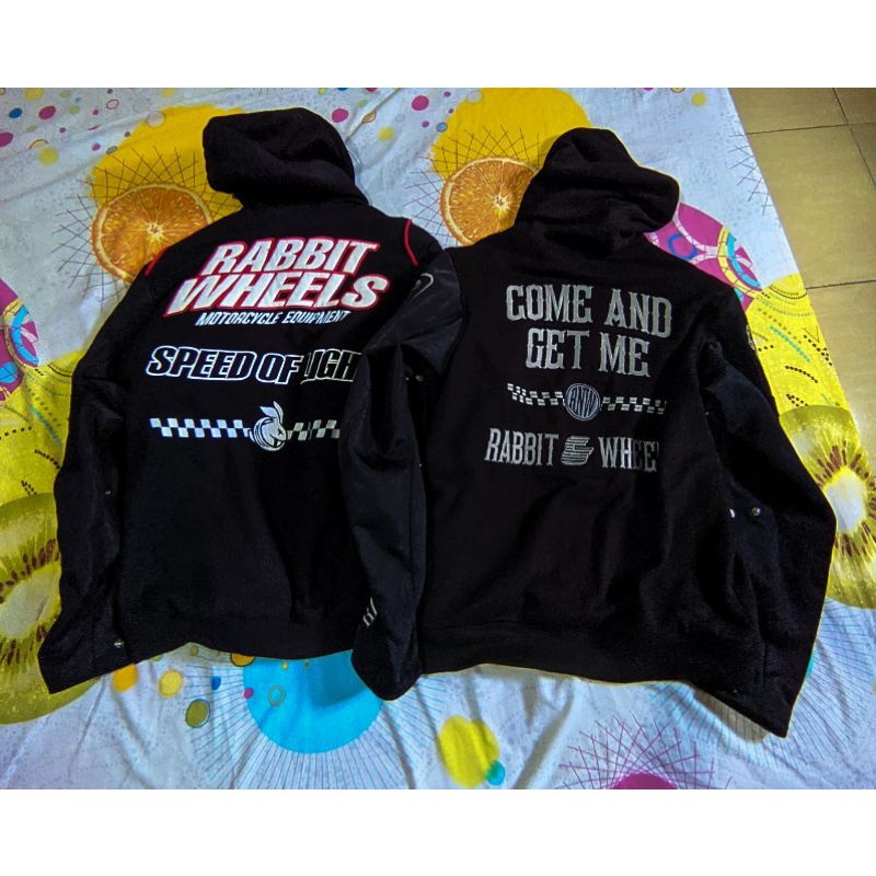 Rabbit and whels jaket Hoodie
