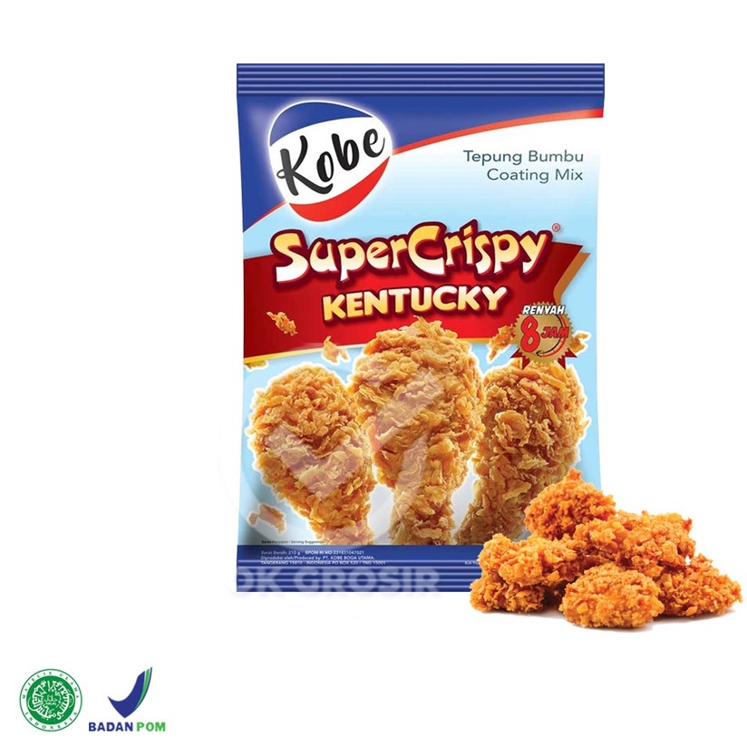 

Kobe Tepung Super Crispy Kentucky (200 gr)