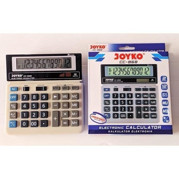 

[ Ecer ] Kalkulator 12 Digits Joyko Cc-868