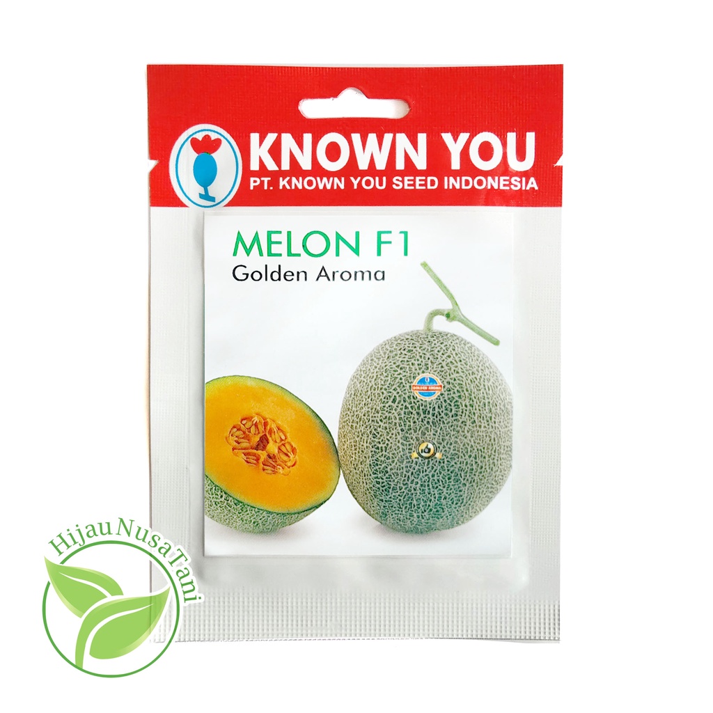 Jual Benih Melon GOLDEN AROMA Known You Seed Small Pack - Kemasan Kecil ...