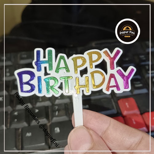 

Topper Happy Birthday