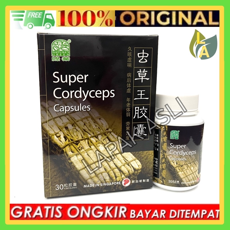 Super Cordyceps Capsules Asli Singapore