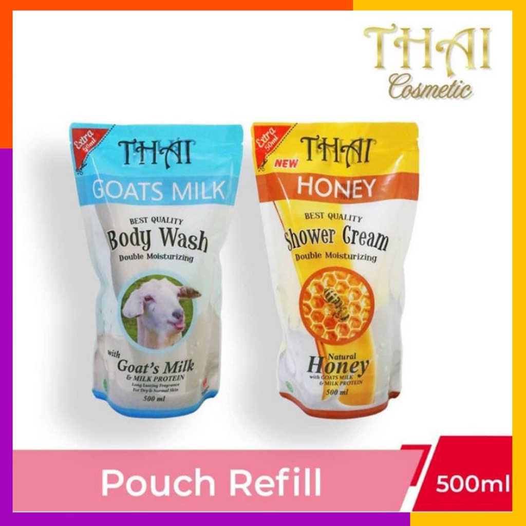 REFIL - THAI BODY WASH REFIL GOATS MILK 500ml