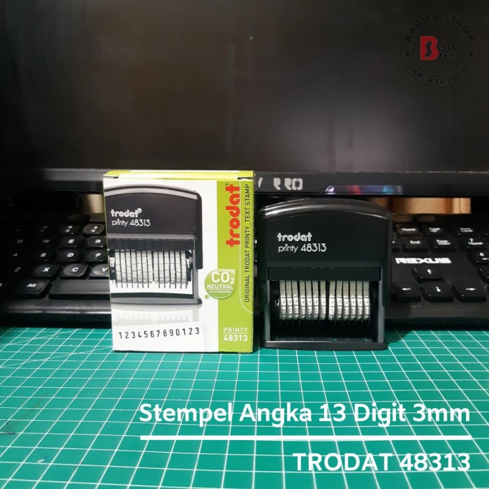 

Stm Stempel Angka 13 Digit 3Mm Trodat 48313