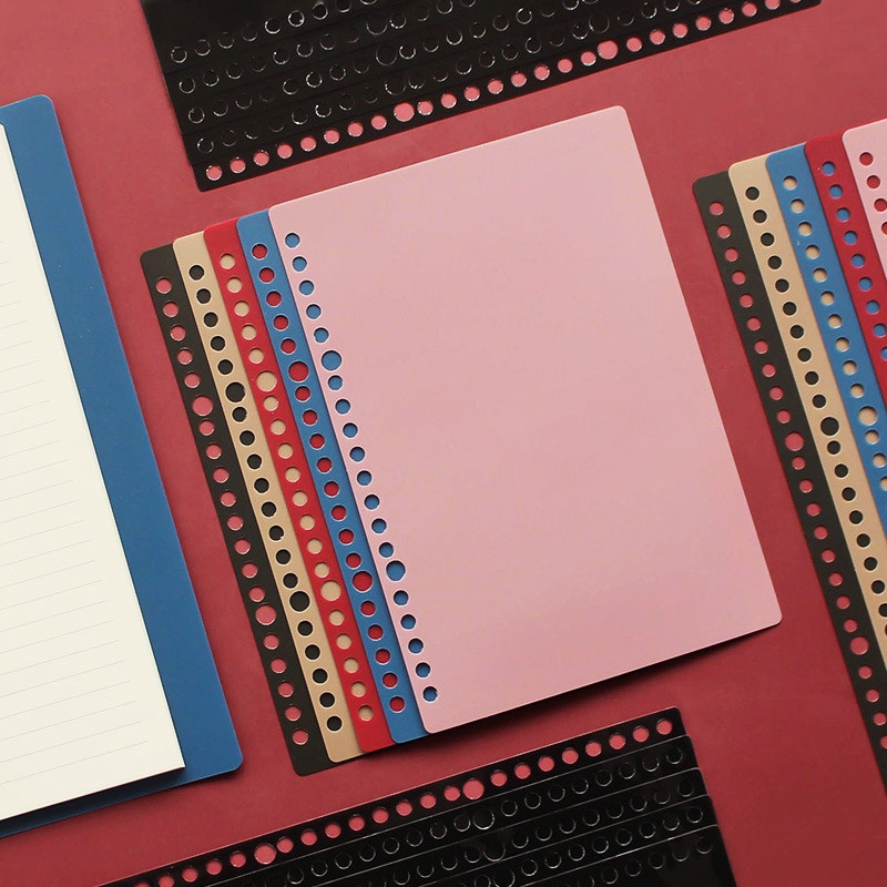

DIY Minimalist Binder Covers 2pcs Retro A5 B5 - DIY Plastic Binder Retro