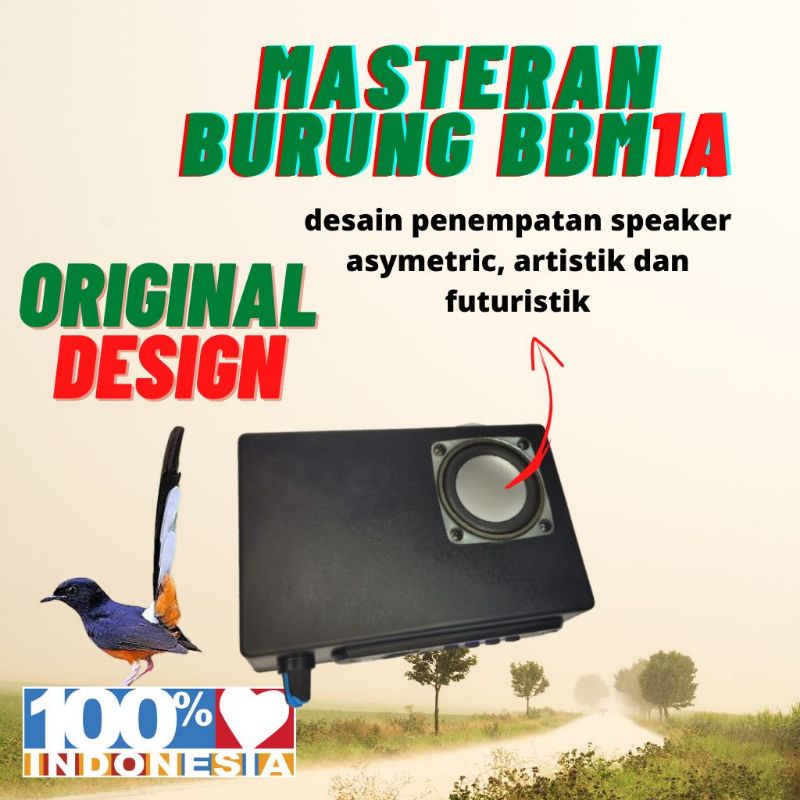 BBM1A SPEAKER MASTERAN BURUNG DIGITAL MP3 MONCER KONCER SONO GO BIRD MASTER ORI ORIGINAL JEDA JERNIH