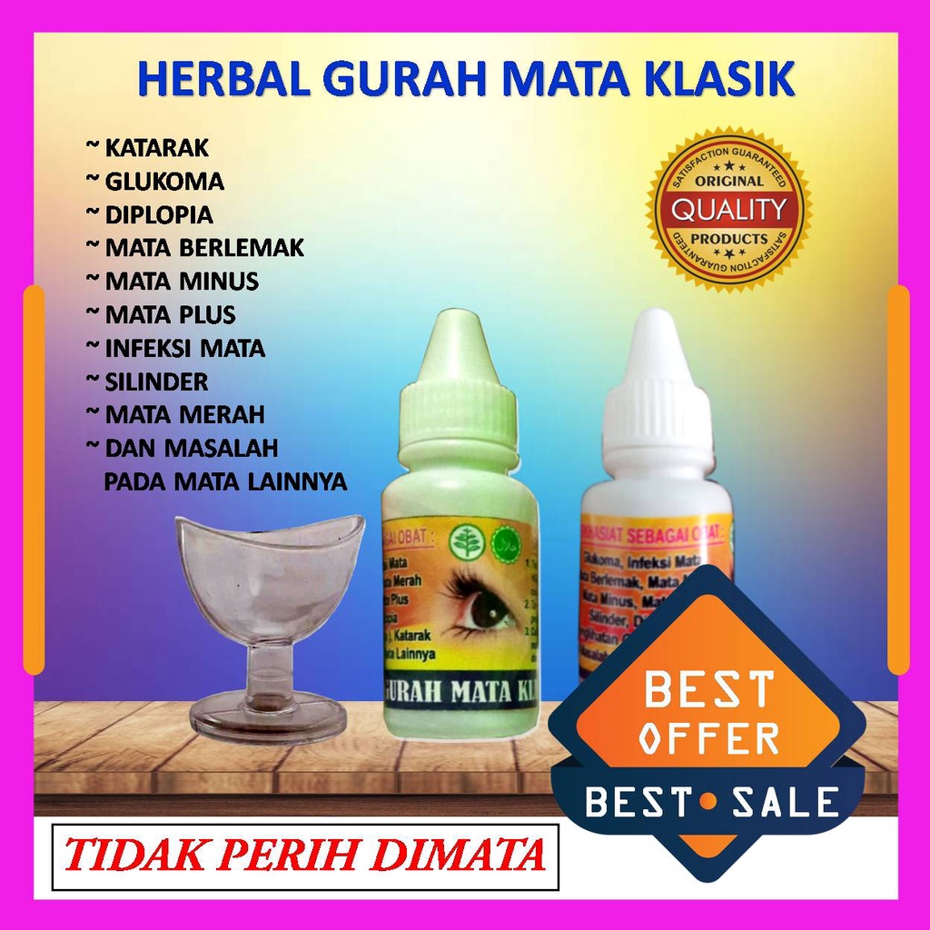 Jual Obat Katarak Mata Klasik Herbal Alami Obat Mata Untuk