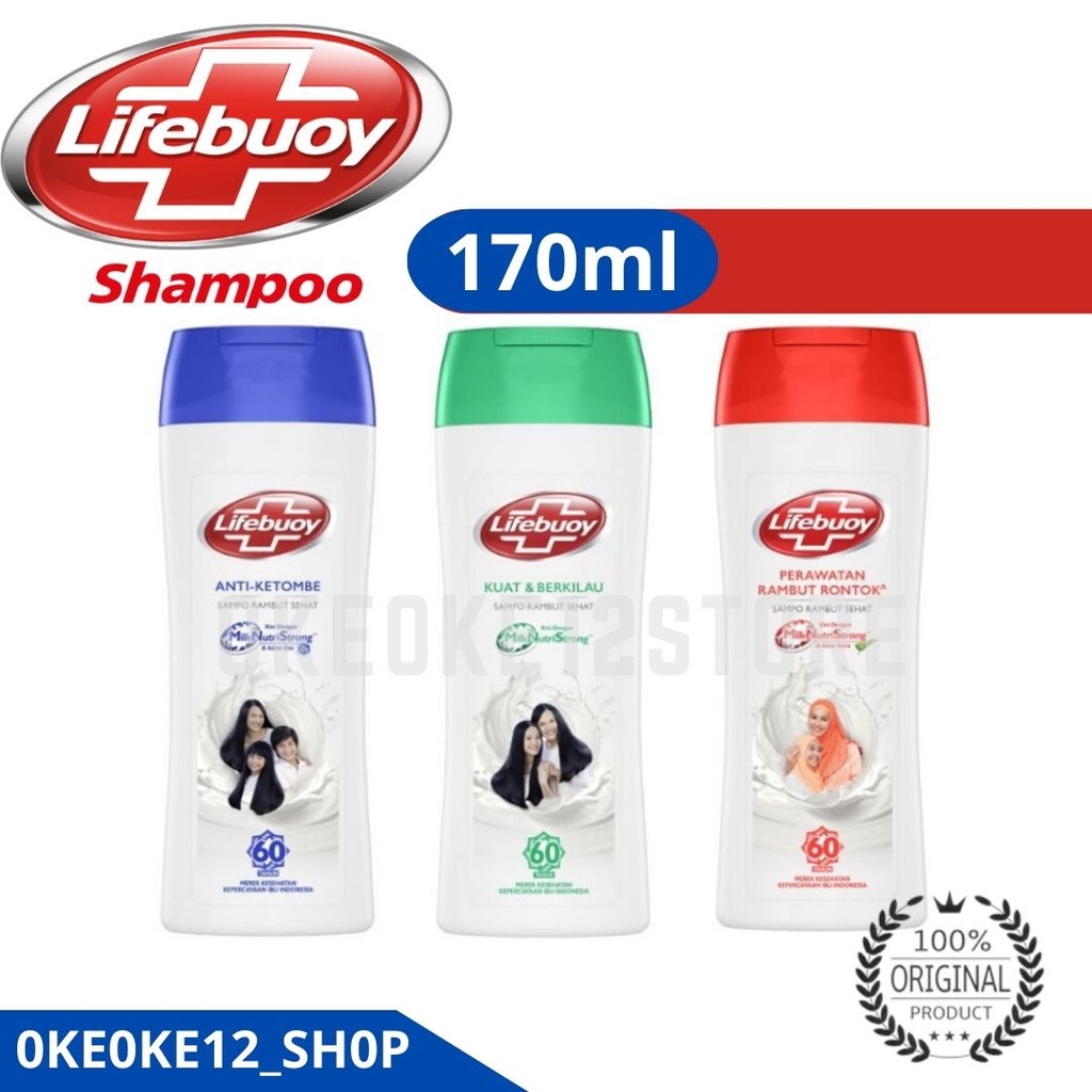 Shampoo Lifebuoy 170ml all variant