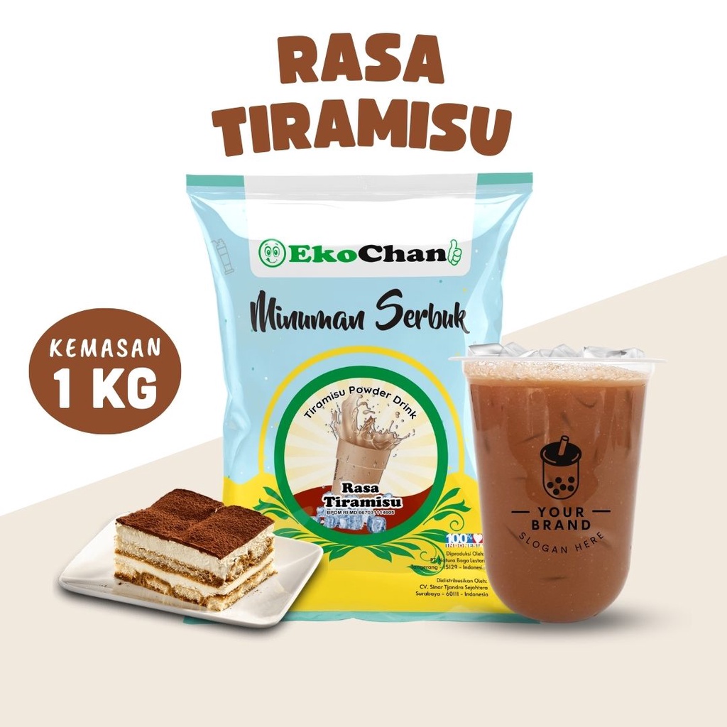 Bubuk Minuman Aneka Rasa 1kg BPOM / Serbuk Minuman Instan Aneka Rasa / Powder Drink Rasa Cappucino , Coklat , Red Velvet , Taro, Bubble Gum