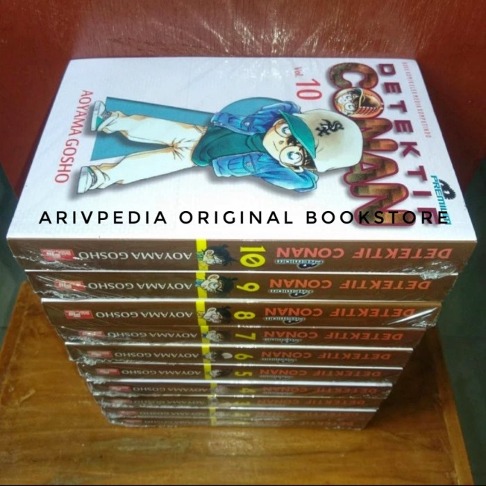 Komik Conan Premium 1 2 3 4 5 6 7 8 9 10 (Segel, Original)