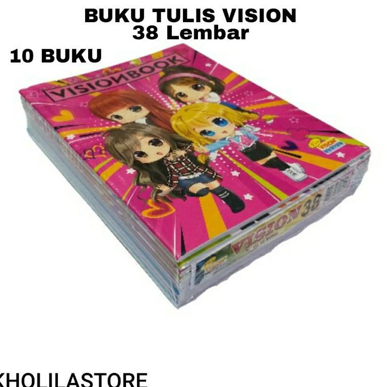 

の BUKU TULIS VISION ISI 38 LEMBAR 10pcs ㆀ
