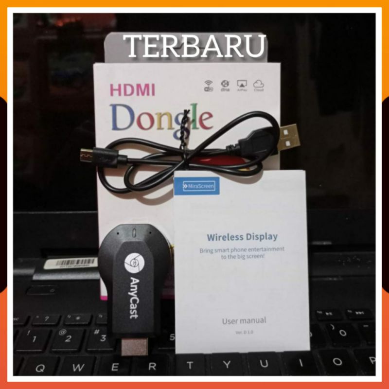 [COD] PAKET ANYCAST DONGLE DARI HP KE TV TABUNG / ANYCASH DONGEL MIRACAST WIFI DISPLAY SCREEN MIRRORING / PENGHUBUNG HP KE TV