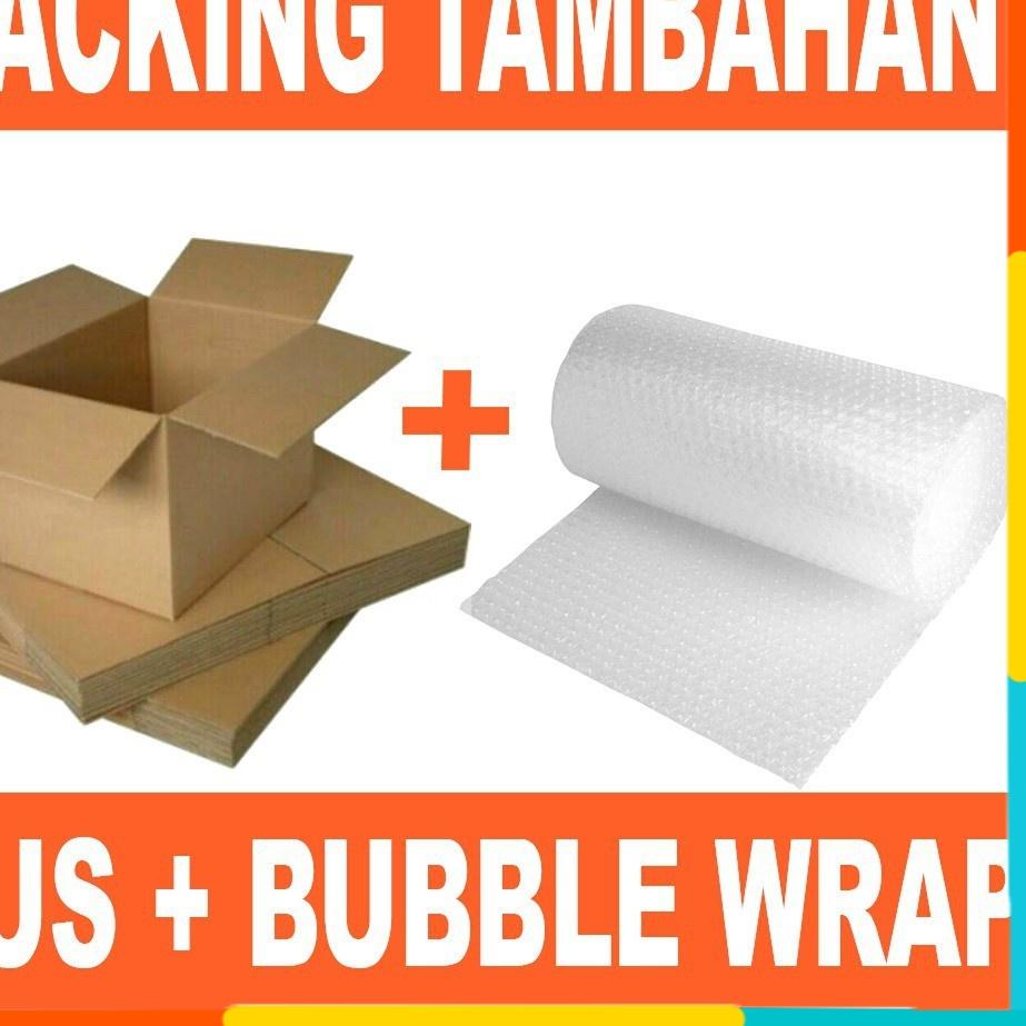 

⇃ Packing dus+bubble/Packing tambahan agar lebih safety FRK31