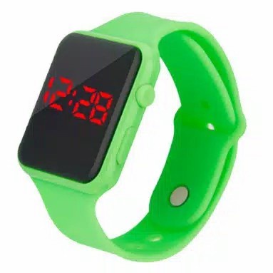 Jam Tangan Anak Magnet Branded Kecil Digital Terbaru Mewah T5O9 Kotak Import Unisex Rantai Cewek Kor