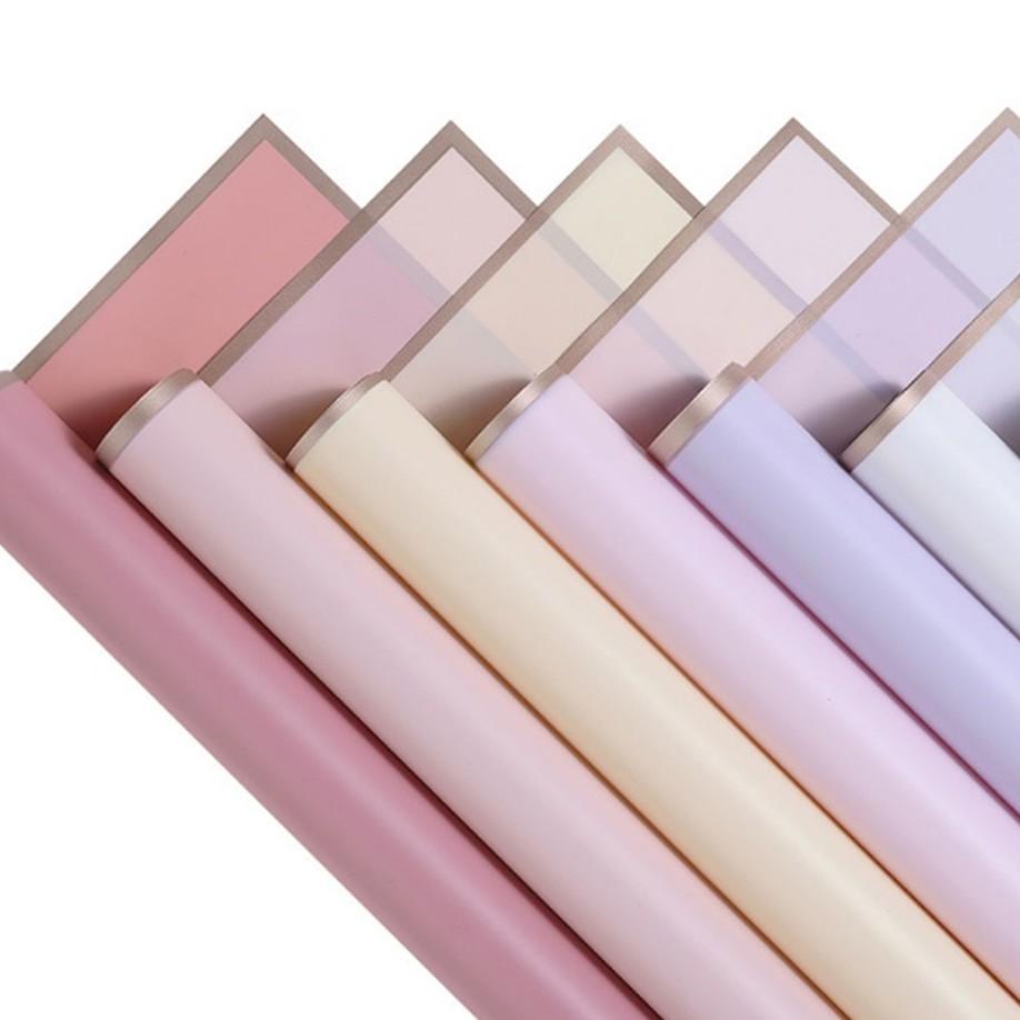 

~~► Gold Frame Cellophane PACK (58 x 58 cm) Kertas Bunga Wrapping Paper