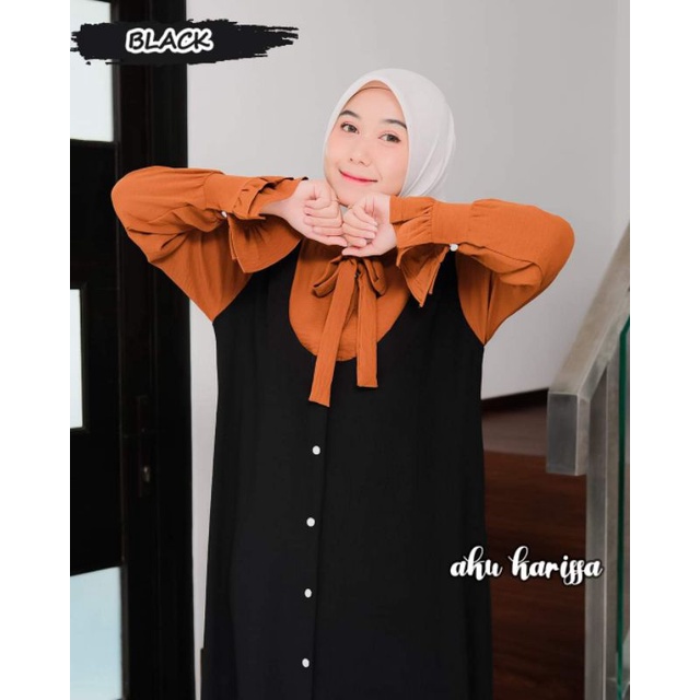 GAMIS ARISTA DRESS ORI AKU KARISSA OOTD WANITA TERBARU KEKINIAN