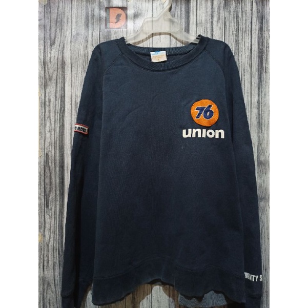 Crewneck Lubricant 76 vintage 1999 Navy oversize rare