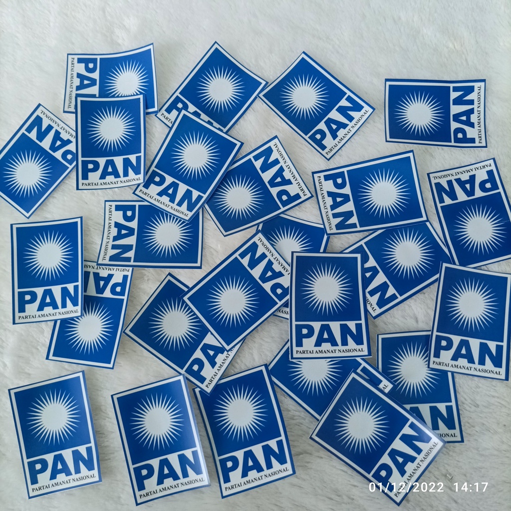 

Stiker Partai Amanat Nasional (PAN) Stiker Vinyl