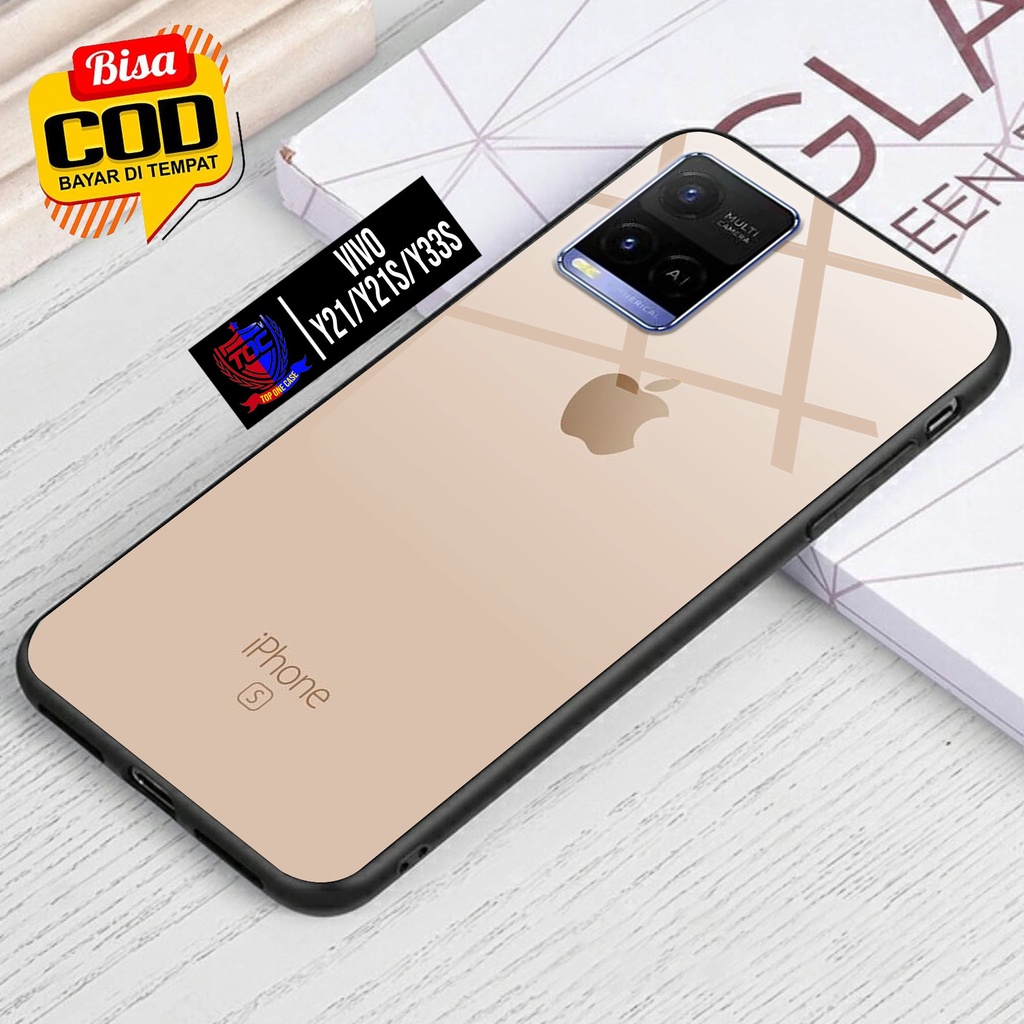 Case VIVO Y21 / Y21S / Y33S / Y21T - Casing VIVO Y21 / Y21S / Y33S  Terbaru Top One Case [ MOTIF BRA