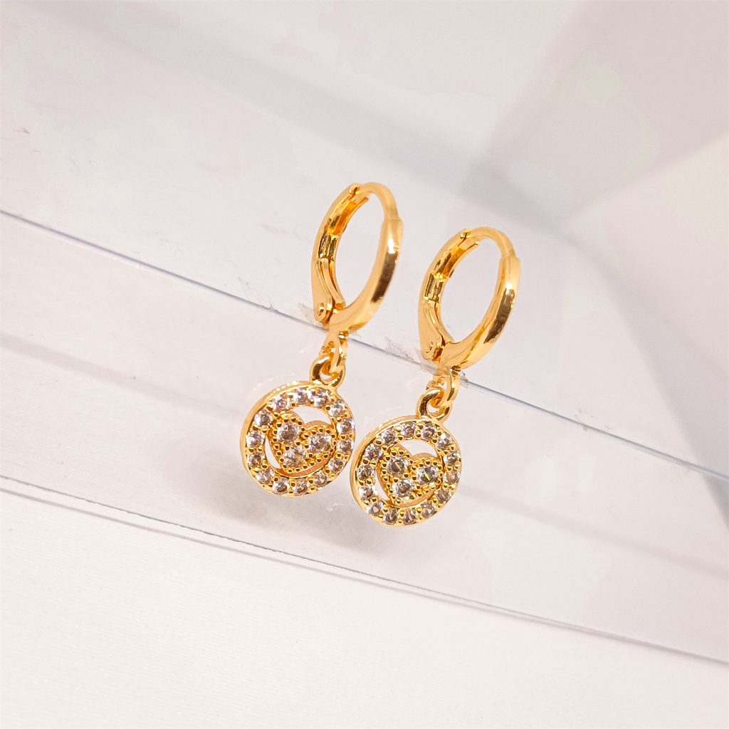 COD Anting Titanium Anti Karat Korea Tusuk Anting Korea Stainless Wanita Murah earrings