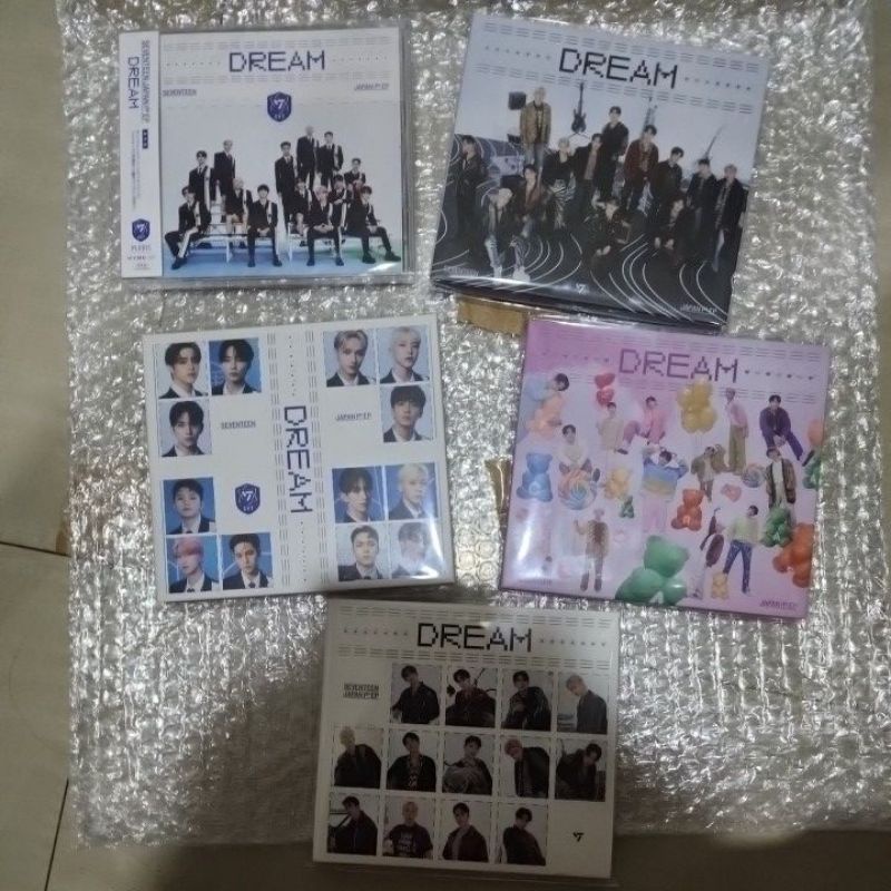 sealed album seventeen japan 1st EP dream