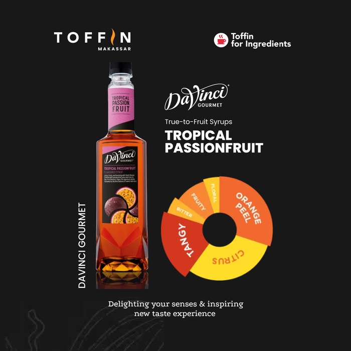 

Davinci Syrup Tropical Passionfruit