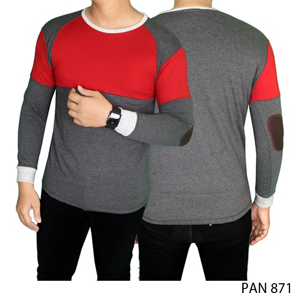 Men’s T-Shirts Long Sleeve Terry Abu – PAN 841