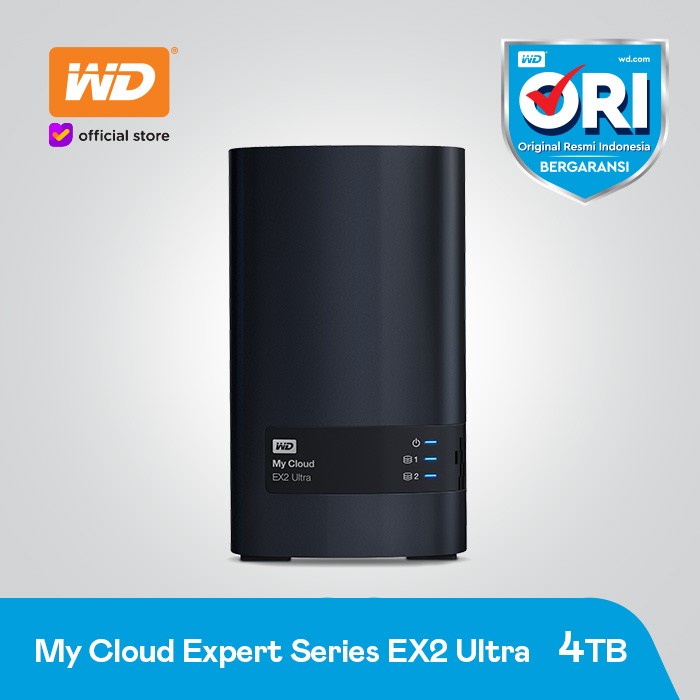 WD My Cloud EX2 Ultra 4TB Personal Cloud Storage Western Digital NAS