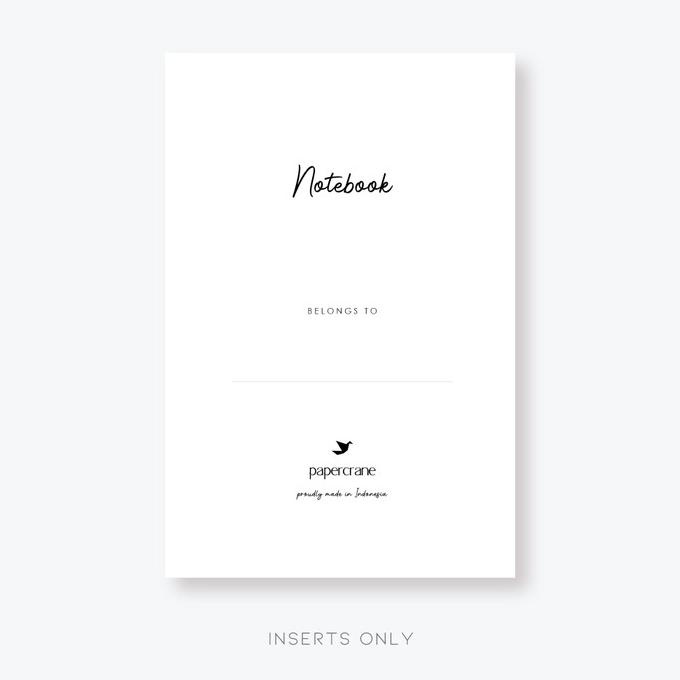 

INSERT NOTEBOOK- PAPERCRANE REFILL BOOK