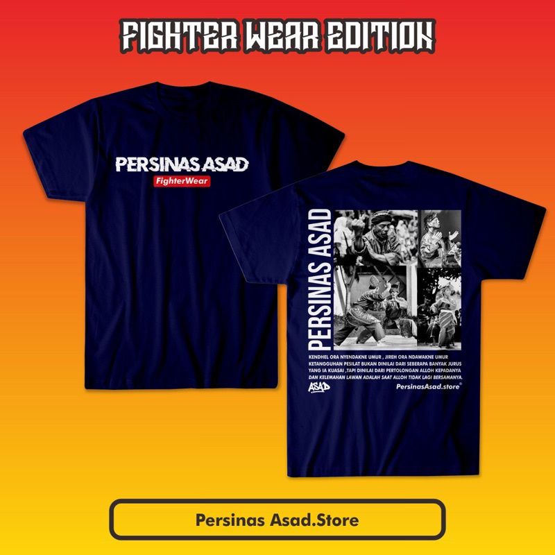 KAOS PERSINAS ASAD FIGHTER WEAR