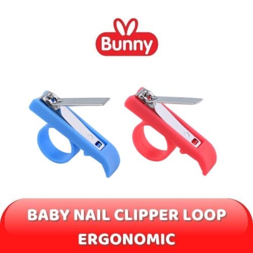 Lusty Bunny NC-0004 Nail Clipper Ergonomic - Alat Gunting Kuku Bayi