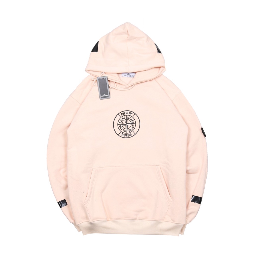 Jual JAKET SWEATER HOODIE SUPREME X STONE ISLAND HYPEBEAST PREMIUM